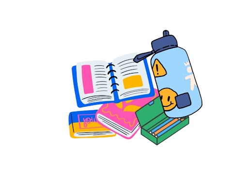 教材や水筒の重さイメージ