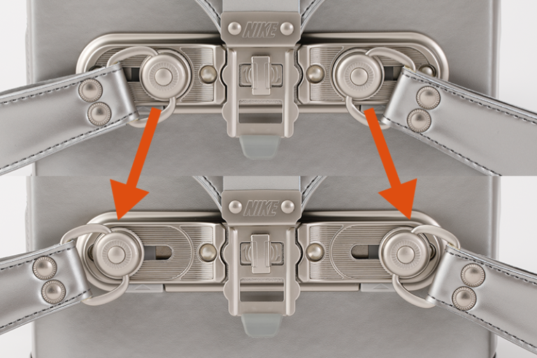 左右ベルトの幅も調整可能な「ミラくるっロック」で、厚着の時やお子様の成長に合わせてぴったりフィット 左右ベルトの幅も調整可能な「ミラくるっロック」で、厚着の時やお子様の成長に合わせてぴったりフィット